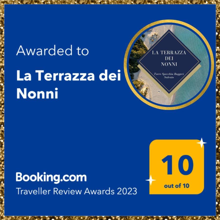 La Terrazza Dei Nonni Apartment Torre Specchia Ruggeri Exterior photo